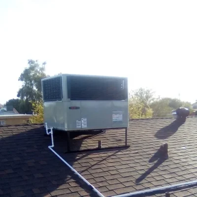 Amana Heat Pump Rooftop - Pinon Air Heating and Cooling in Phoenix, AZ