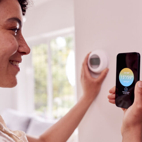 smart home thermostat